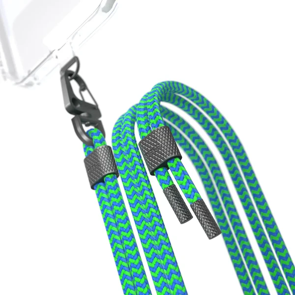 Ремінець Casexy Crossbody Strap Салатово-синій для iPhone