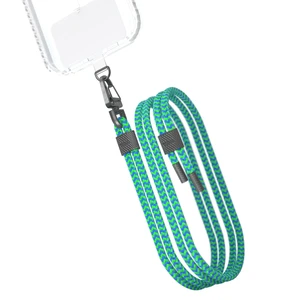 Ремешок Casexy Crossbody Strap Салатово-синий для iPhone - Фото 2
