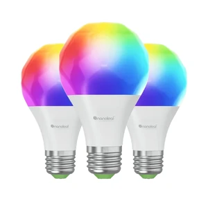 Розумна лампа Nanoleaf Matter E27 9W Apple HomeKit (3 шт.) NF080B02-3A19E - Фото 1