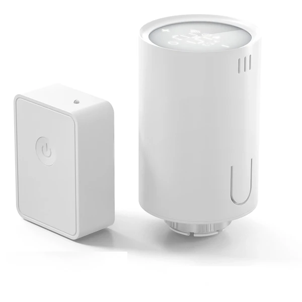 Розумний Wi-Fi термостат клапан з LED-дисплеєм, хабом та підтримкою HomeKit | iLoungeMax Meross Thermostat Valve