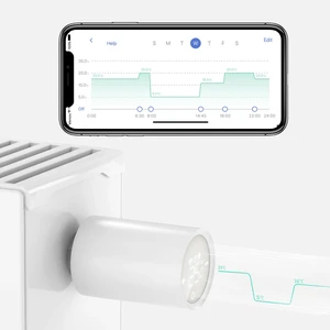 Умный Wi-Fi термостат клапан с LED-дисплеем и поддержкой HomeKit | iLoungeMax Meross Thermostat - Фото 4