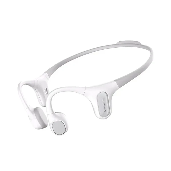 Навушники безпровідні Bluetooth для спорту кісткові Mojawa Run Plus White, IP68, з вбудованою памʼяттю 32 ГБ