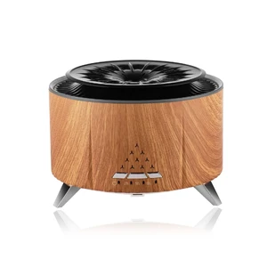 Масляний Bluetooth аромадифузор та зволожувач повітря з ефектом вогню | iLoungeMax Aroma Volcano Wood