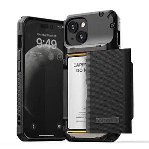 Протиударний чохол-гаманець VRS Design Damda Glide Pro для iPhone 15 Plus