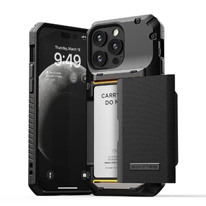 Противоударный чехол-кошелек VRS Design Damda Glide Pro для iPhone 15 Pro