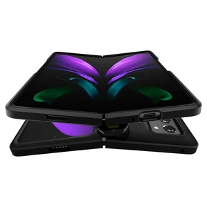 Чорний протиударний чохол Spigen Slim Armor Pro Black для Samsung Galaxy Z Fold 2 - Фото 2