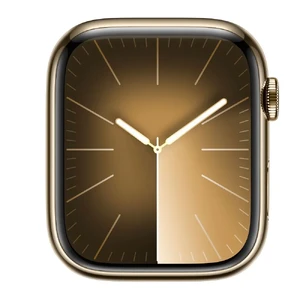 Смарт-часы Apple Watch Series 9 GPS + Cellular 41mm Gold Stainless Steel Case с Clay Sport Band (MRJ53) - Фото 3