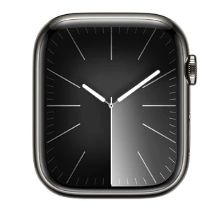 Смарт-годинник Apple Watch Series 9 GPS + Cellular 45mm Graphite Stainless Steel Case з Midnight Sport Band (MRMW3) - Фото 3