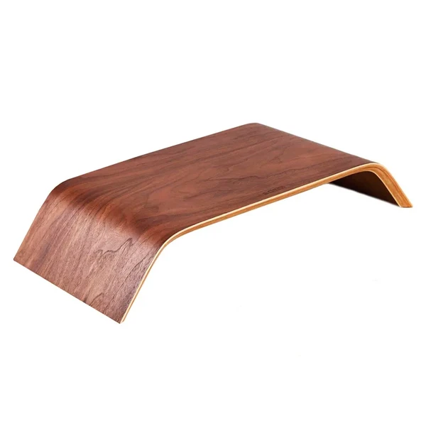 Універсальна дерев'яна підставка SAMDI Monitor Stand Black Walnut для MacBook | монітора