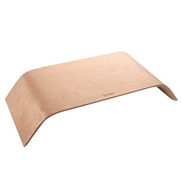 Універсальна дерев'яна підставка SAMDI Monitor Stand White Birch для MacBook | монітора