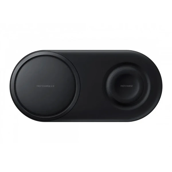 Быстрая беспроводная зарядка Samsung Duo Pad Black 25W