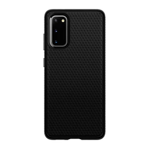 Чохол для Samsung Galaxy S20 Spigen Liquid Air Matte Black - Фото 2