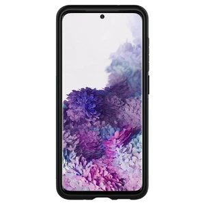 Серый защитный чехол для Samsung Galaxy S20+ Spigen Slim Armor Metal Slate - Фото 3