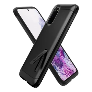 Протиударний чохол Spigen Tough Armor Black для Samsung Galaxy S20 - Фото 2