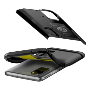 Протиударний чохол Spigen Tough Armor Black для Samsung Galaxy S20 - Фото 6