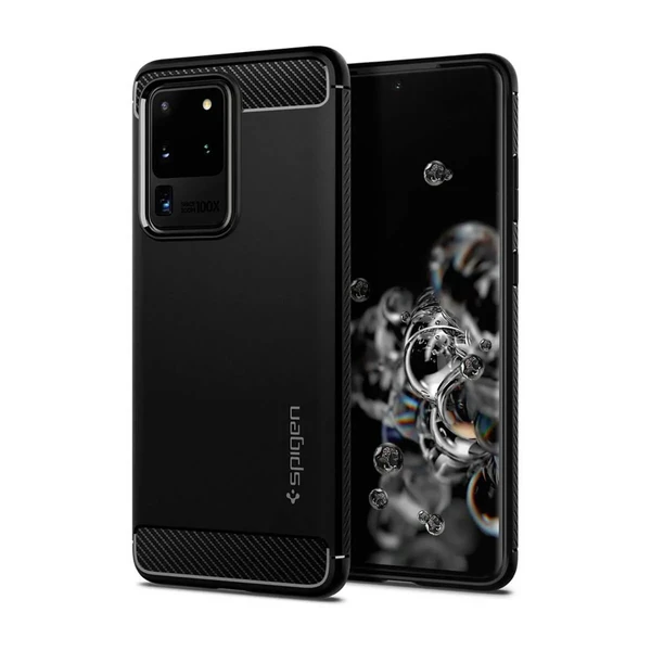 Чохол для Samsung Galaxy S20 Ultra Spigen Rugged Armor Matte у Кропивницькому
