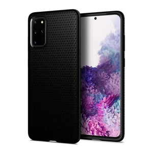 Чохол для Samsung Galaxy S20 + Spigen Liquid Air Matte Black ACS00754 - Фото 1