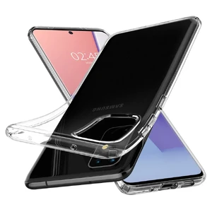 Чохол для Samsung Galaxy S20 + Spigen Liquid Crystal Case Matte Black - Фото 2