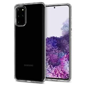 Чохол для Samsung Galaxy S20 + Spigen Liquid Crystal Case Matte Black ACS00751 - Фото 1