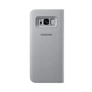 Чехол Samsung LED Wallet Cover Silver для Samsung Galaxy S8 - Фото 2