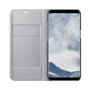 Чехол Samsung LED Wallet Cover Silver для Samsung Galaxy S8 - Фото 3