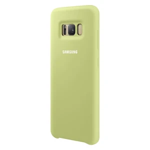Чехол Samsung Silicone Cover Green для Samsung Galaxy S8 - Фото 3