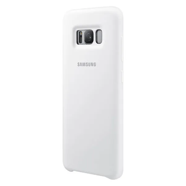 Чехол Samsung Silicone Cover White для Samsung Galaxy S8 Plus