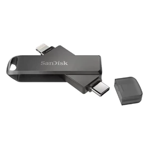 Флешка SanDisk iXpand Luxe USB-C/Lightning 128GB для iPhone | iPad | MacBook | Android - Фото 3