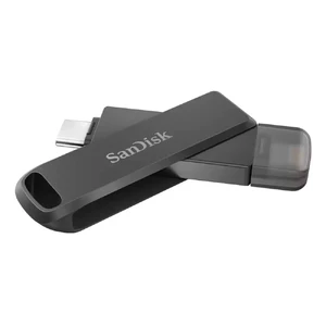 Флешка SanDisk iXpand Luxe USB-C/Lightning 128GB для iPhone | iPad | MacBook | Android - Фото 4