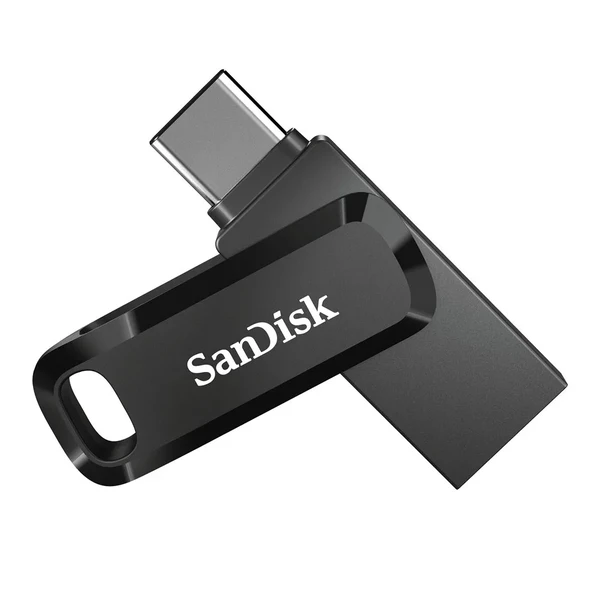 Флешка SanDisk iXpand Ultra Dual Drive Luxe USB Type-C 64GB Black для iPad | MacBook | Android