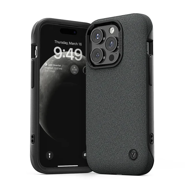 Противоударный чехол с MagSafe VRS Design Case Terra Guard Modern Sand Stone для iPhone 15 Pro