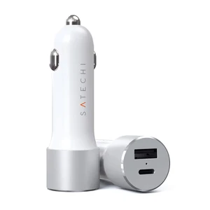 Автомобильное зарядное устройство Satechi Type-C PD Car Charger 72W Space Gray ST-TCPDCCS - Фото 1