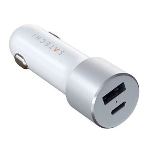 Автомобильное зарядное устройство Satechi Type-C PD Car Charger 72W Space Gray - Фото 2