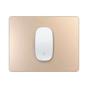 Алюминиевый коврик для мыши Satechi Aluminum Mouse Pad Gold - Фото 2
