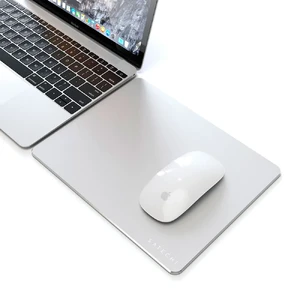 Алюминиевый коврик для мыши Satechi Aluminum Mouse Pad Silver - Фото 4