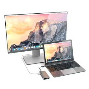 Алюмінієвий концентратор Satechi Type-C Multi-Port Adapter Space Gray - Фото 4