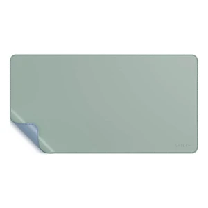 Большой коврик для мыши и клавиатуры (двухсторонний) Satechi Eco-Leather Deskmate Blue | Green - Фото 4