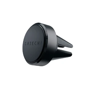 Магнітний автодержатель Satechi Aluminum Magnet Vent Mount Matte Black для телефону