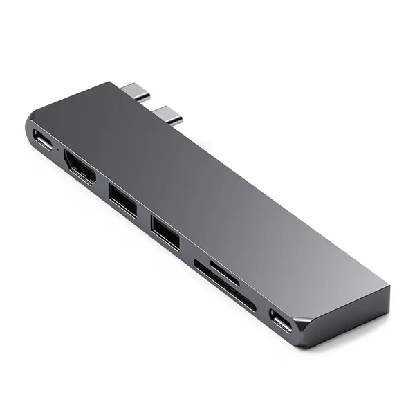 Хаб (адаптер) Satechi Pro Hub Slim для MacBook