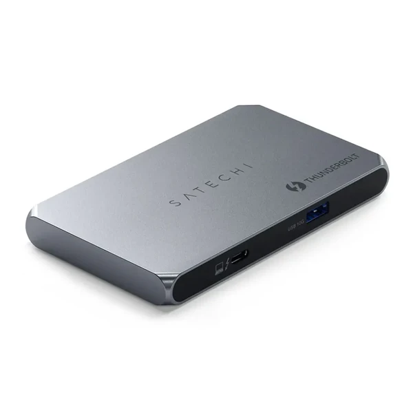 Хаб (адаптер) Satechi Thunderbolt 4 Slim HUB US для MacBook | iMac | iPad
