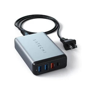 Зарядний пристрій Satechi USB-C 75W Travel Charger Space Gray + EU адаптер - Фото 4