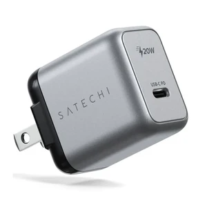 Быстрое сетевое зарядное устройство Satechi USB-C PD 20W