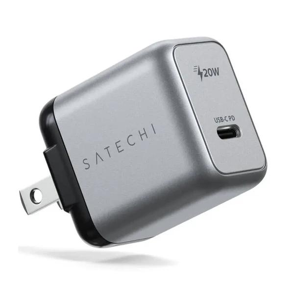 Швидкий мережевий зарядний пристрій Satechi USB-C PD 20W