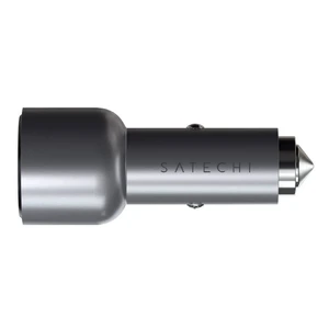 Автомобильное зарядное устройство Satechi с двойным USB-C PD 40W - Фото 4