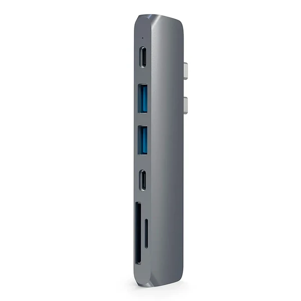 Алюмінієвий хаб Satechi USB-C Pro Hub Space Gray