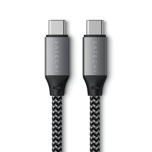 Нейлоновий кабель Satechi USB-C to USB-C Charging Cable 2m - Фото 2