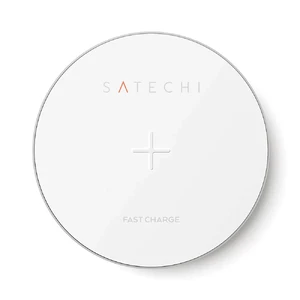 Беспроводная зарядка Satechi Aluminum Wireless Charger Silver ST-WCPS - Фото 1