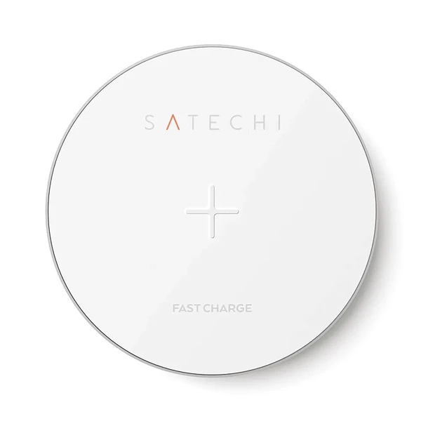 Бездротова зарядка Satechi Aluminum Wireless Charger Silver
