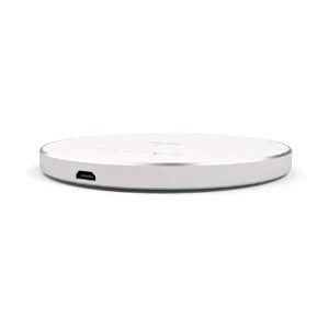 Беспроводная зарядка Satechi Aluminum Wireless Charger Silver - Фото 5