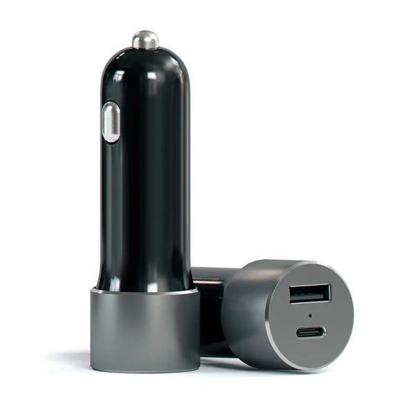 Автозарядка Satechi USB-C Car Charger Space Grey